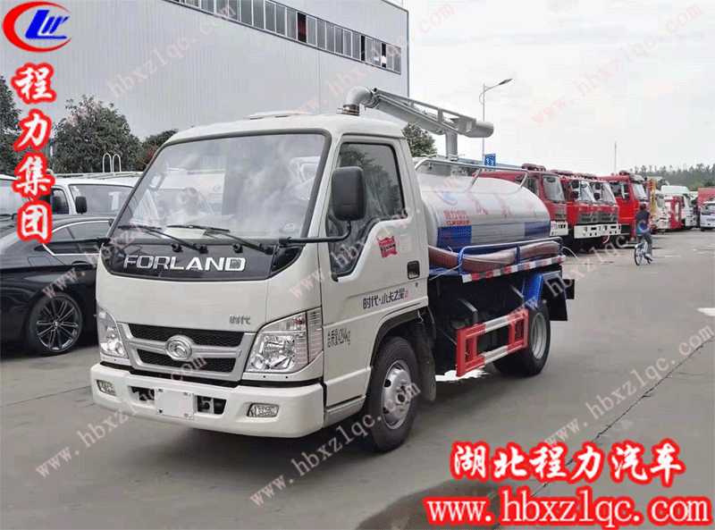 程力專用汽車股份有限公司福田小卡吸污車，零污染，吸污能力強(qiáng)
